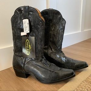 NWT JB Dillon Men’s Cowboy Boots 13EE
